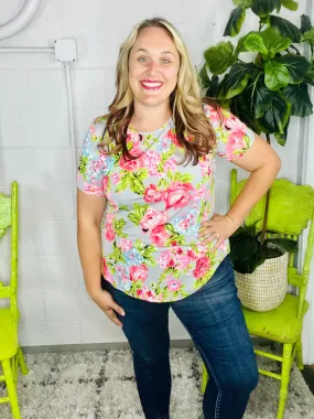 Peek-A-Bloom Blouse