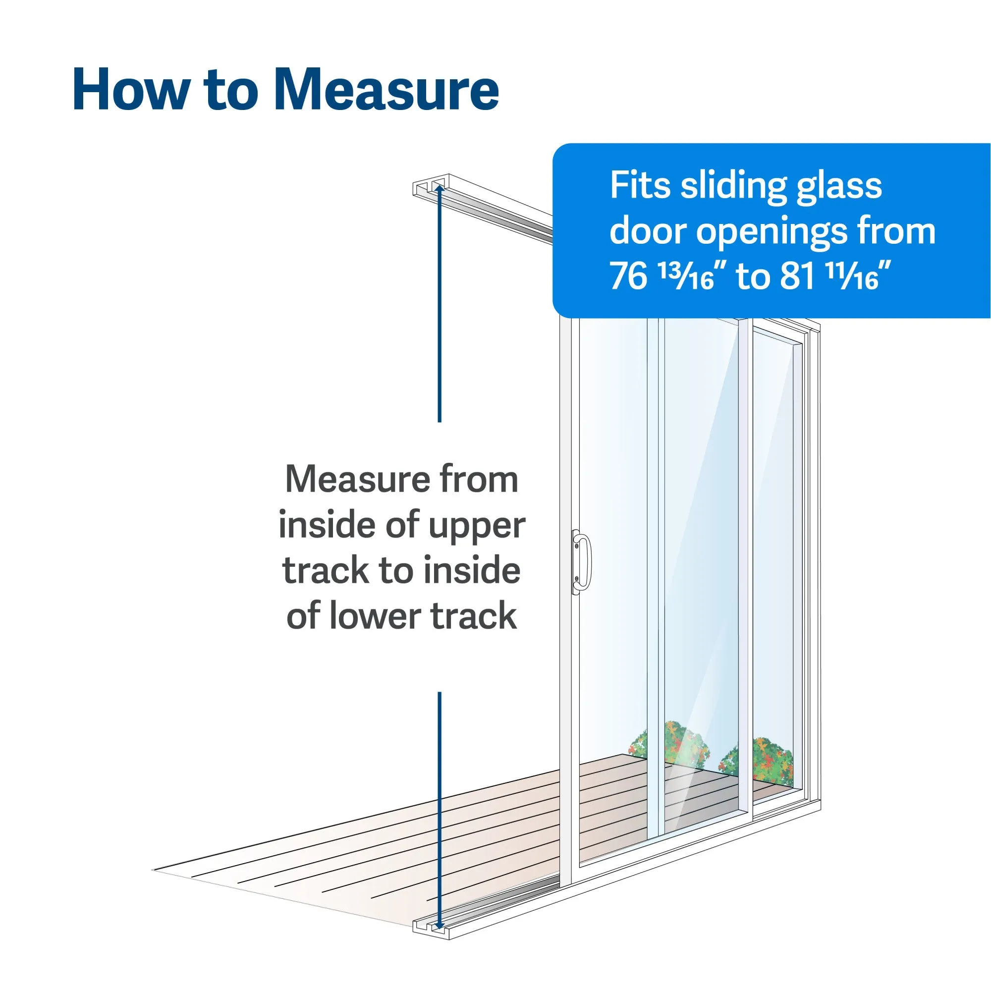 PetSafe Sliding Glass Pet Door, 2-Piece, Medium