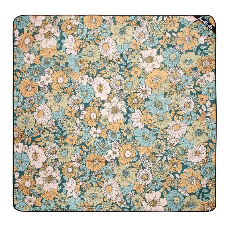 Picnic Mat Green Garden - 2 x 2m