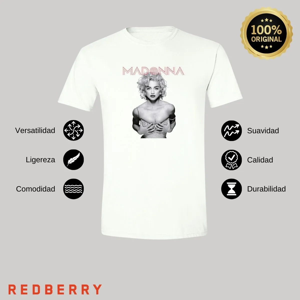 Playera Hombre Madonna