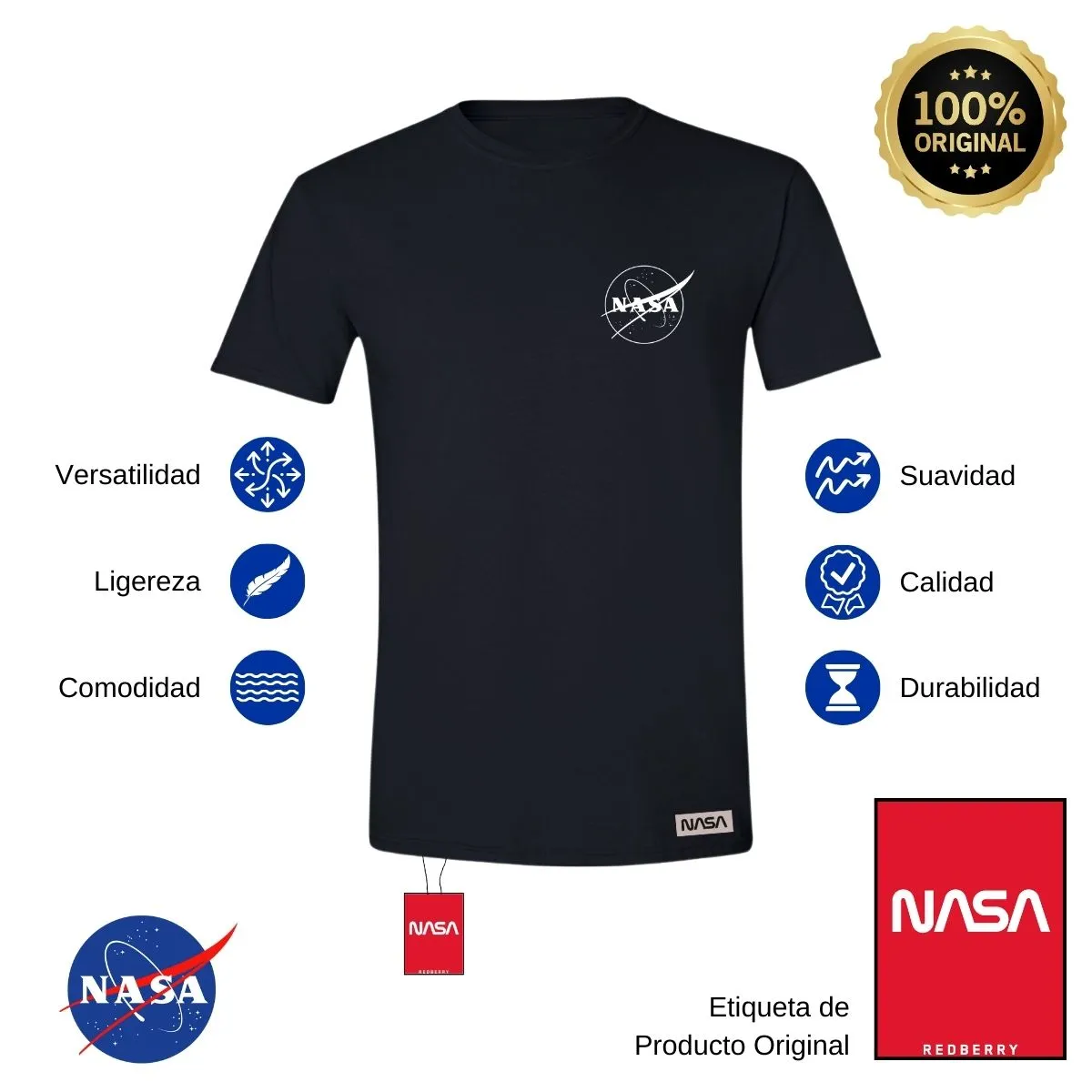 Playera Hombre Nasa Constelación