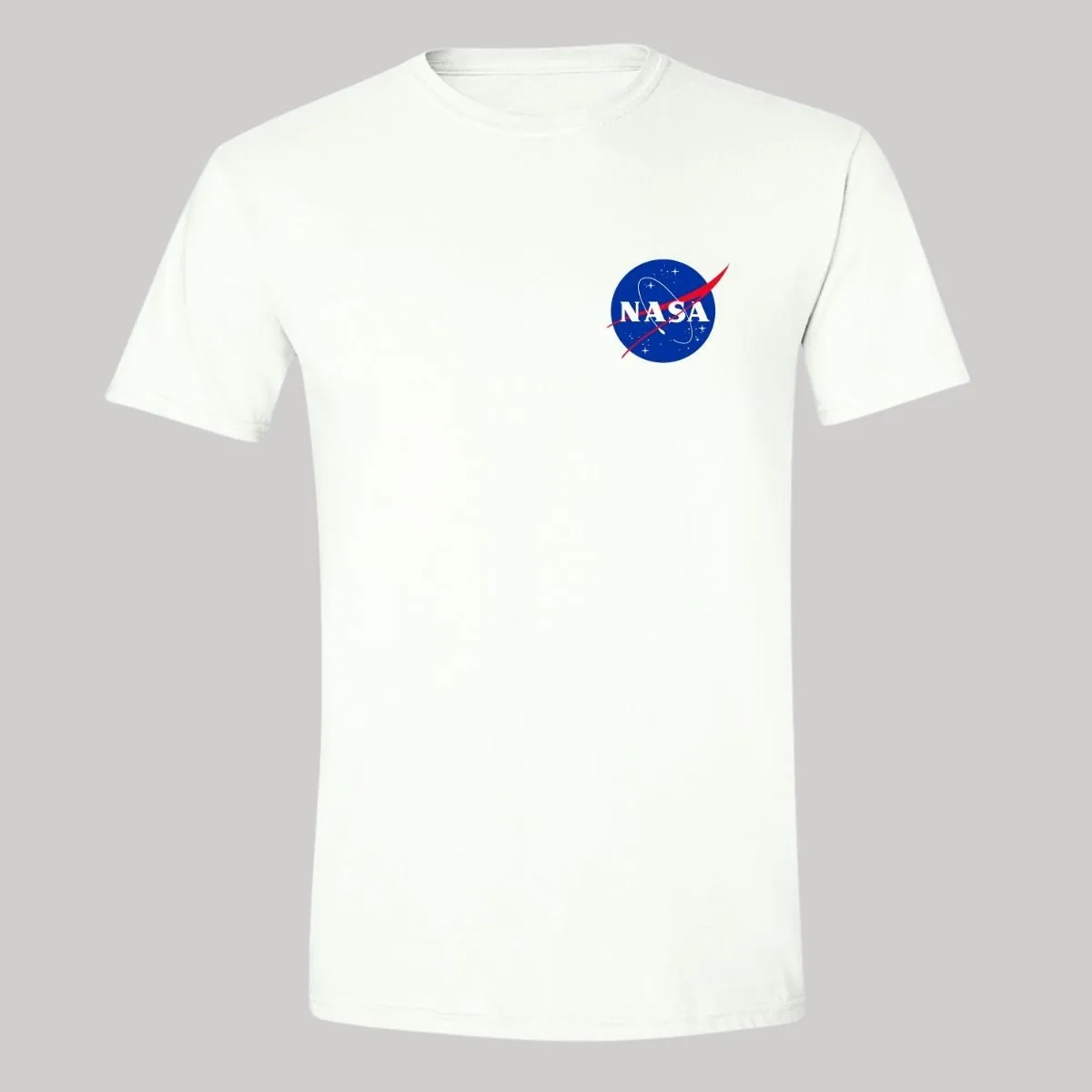 Playera Hombre Nasa Logo Espacial Escudo