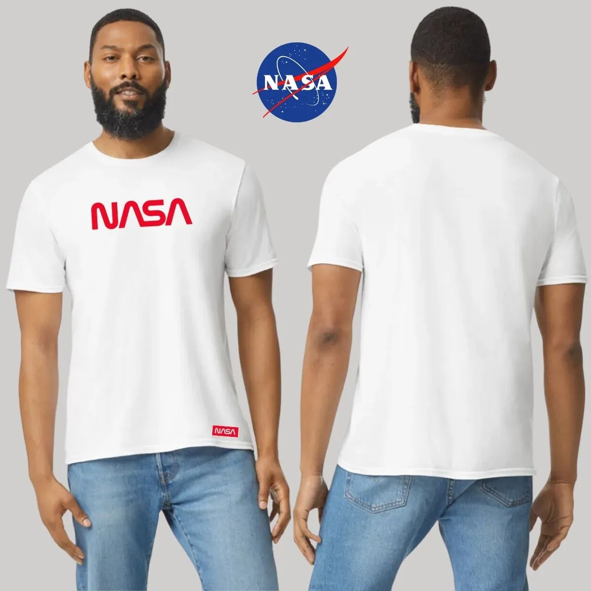 Playera Hombre Nasa Worm Red