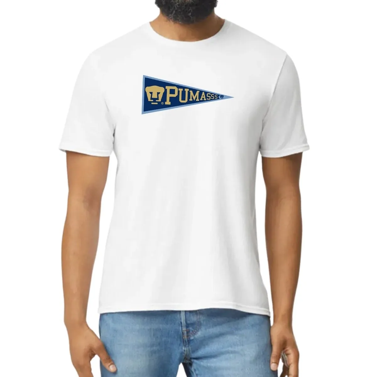 Playera Hombre Pumas UNAM Banderín