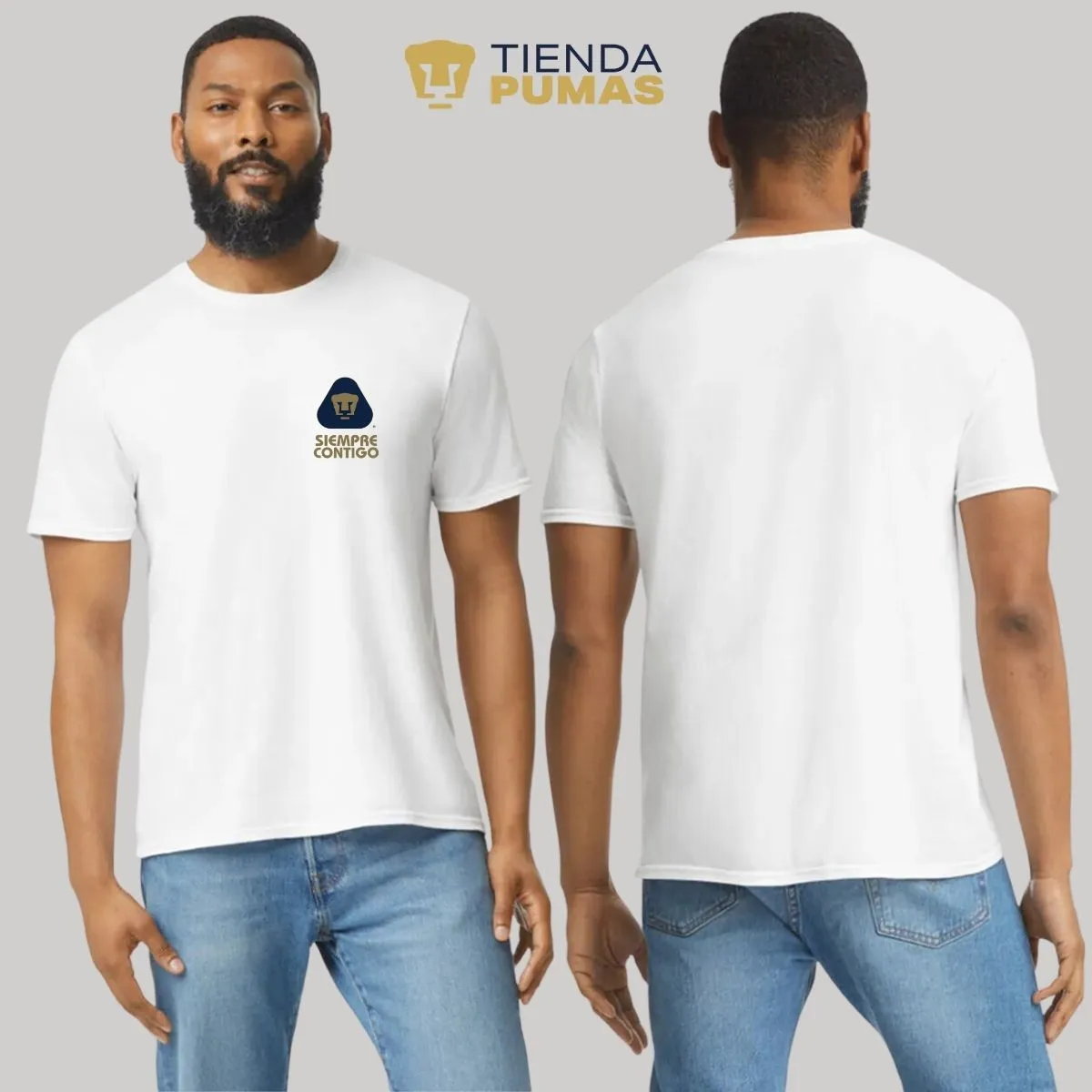 Playera Hombre Pumas UNAM Contigo