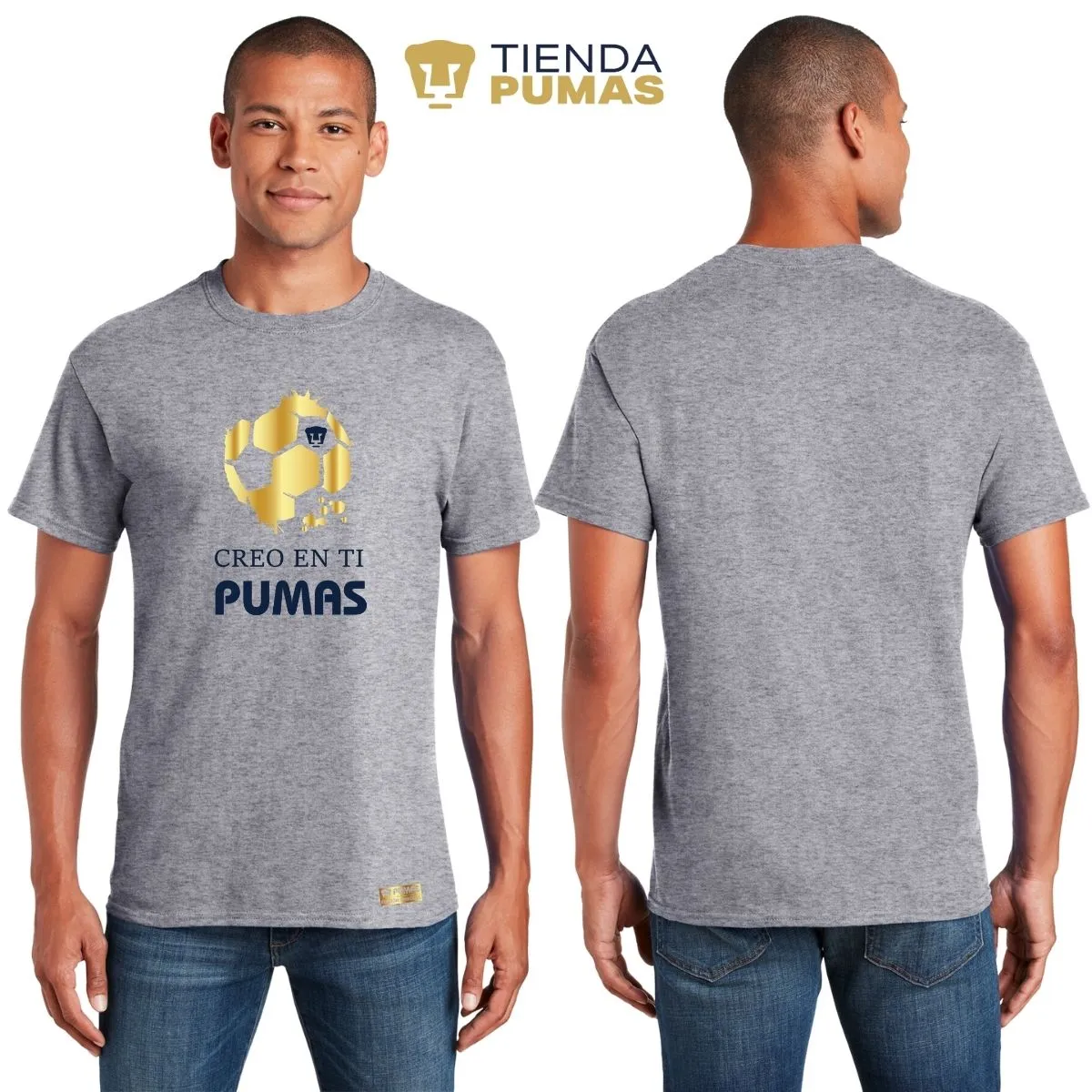 Playera Hombre Pumas UNAM Ed Limitada 2 Creo en ti