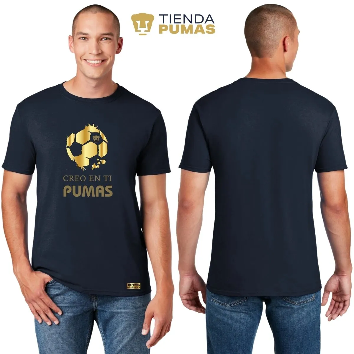 Playera Hombre Pumas UNAM Ed Limitada 2 Creo en ti