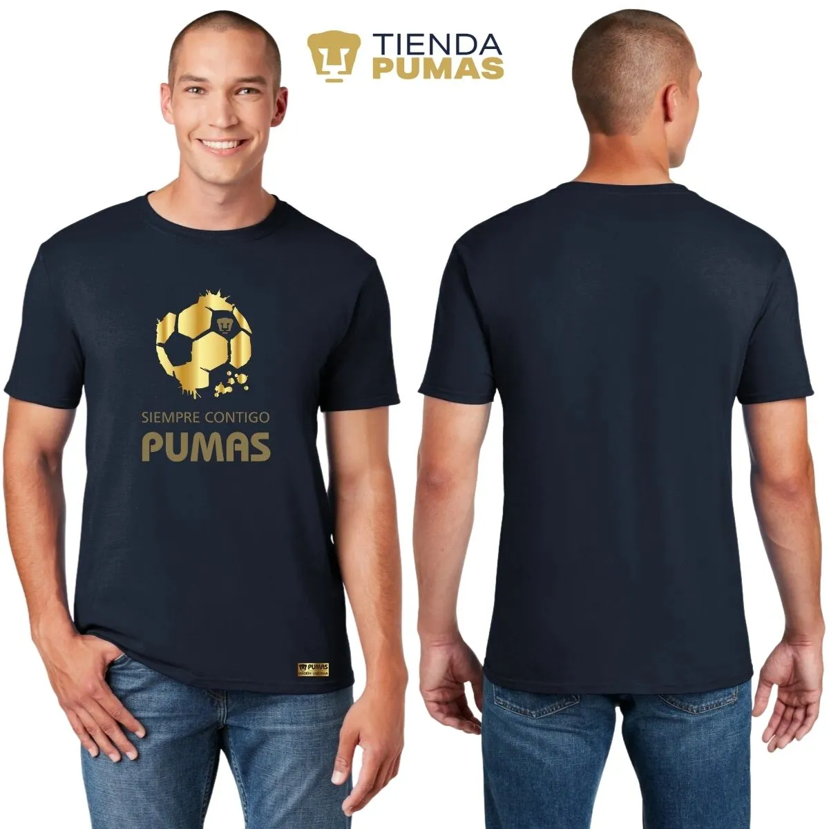 Playera Hombre Pumas UNAM Ed Limitada 2 Siempre contigo