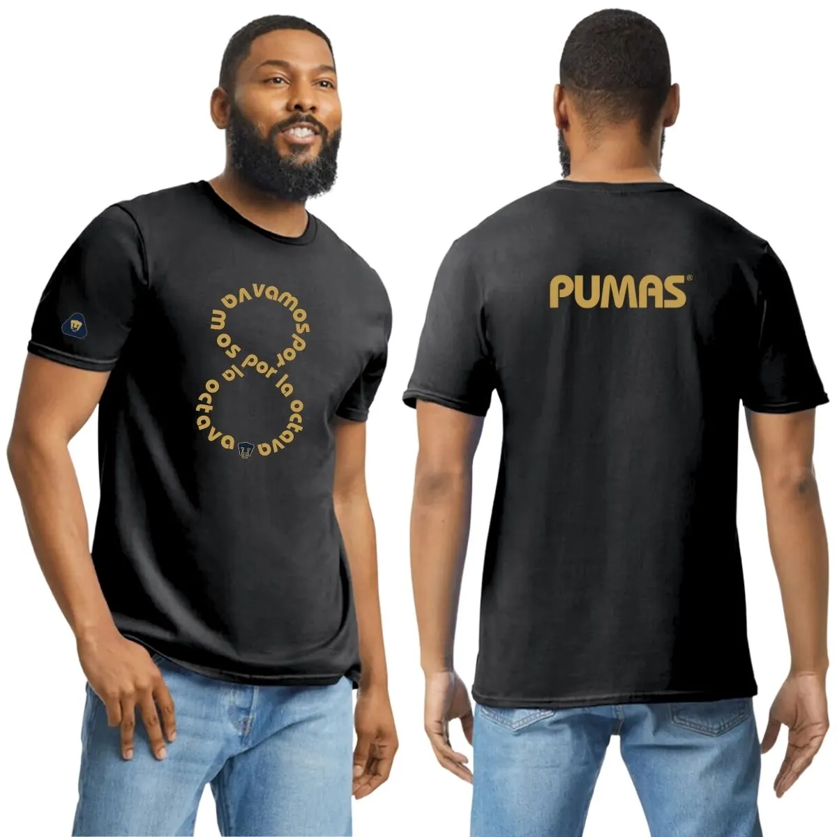 Playera Hombre Pumas UNAM octava