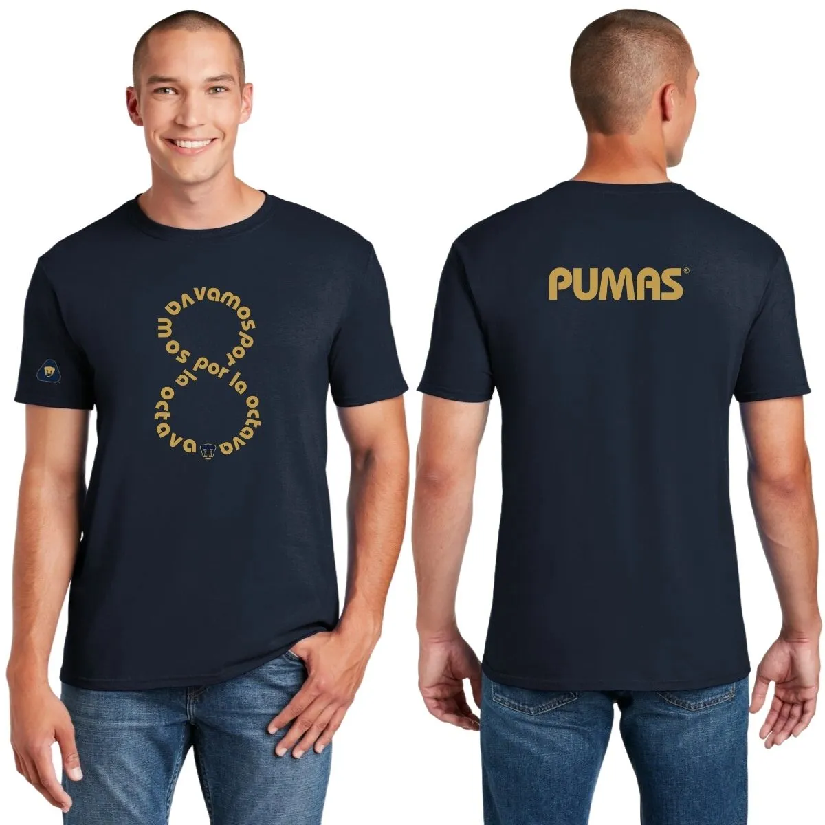 Playera Hombre Pumas UNAM octava