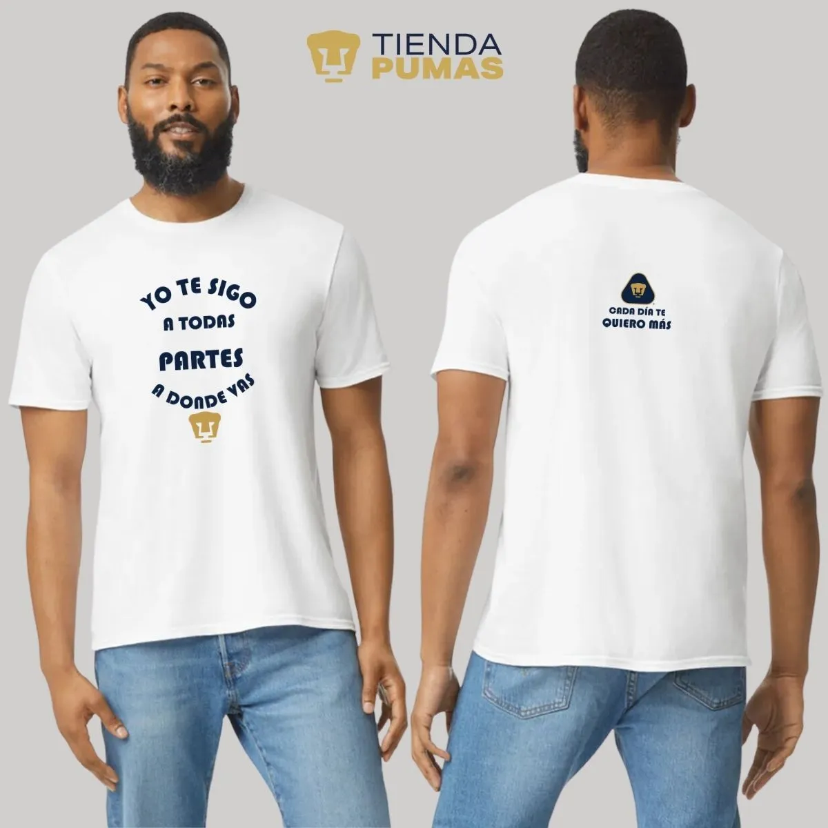 Playera Hombre Pumas UNAM te sigo