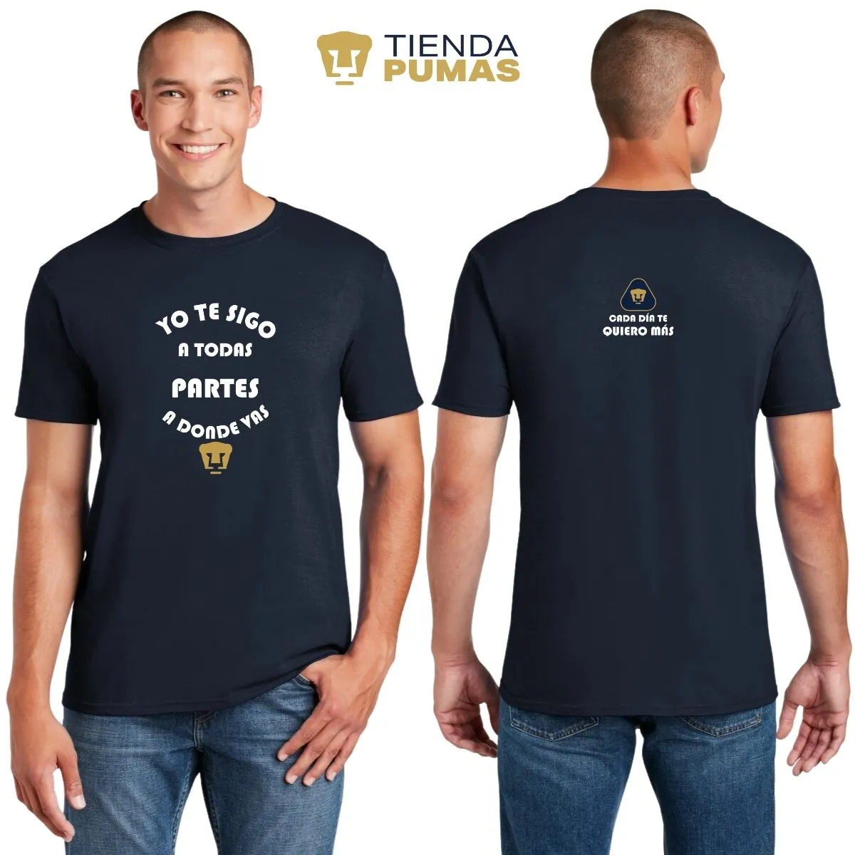 Playera Hombre Pumas UNAM te sigo