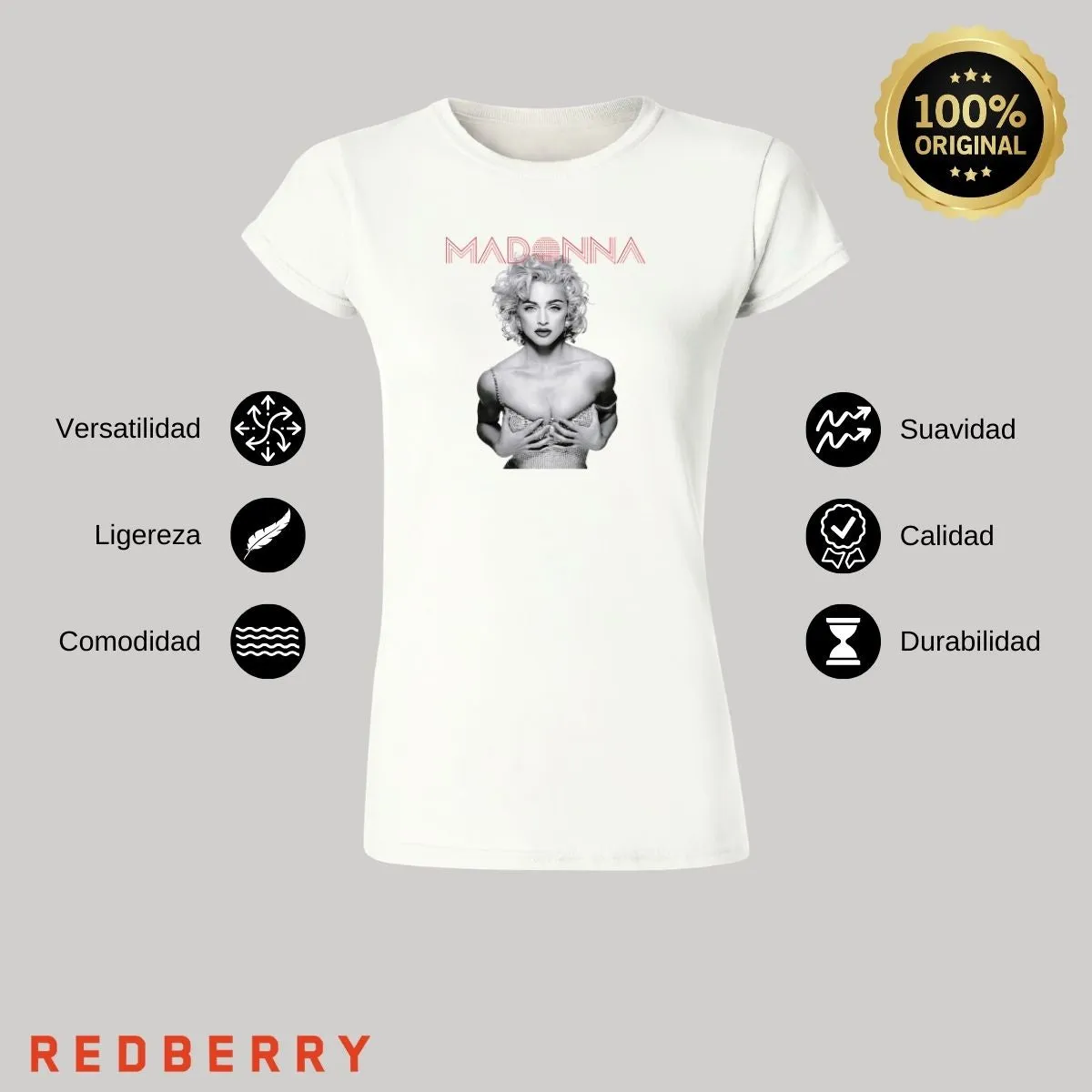 Playera Mujer Madonna