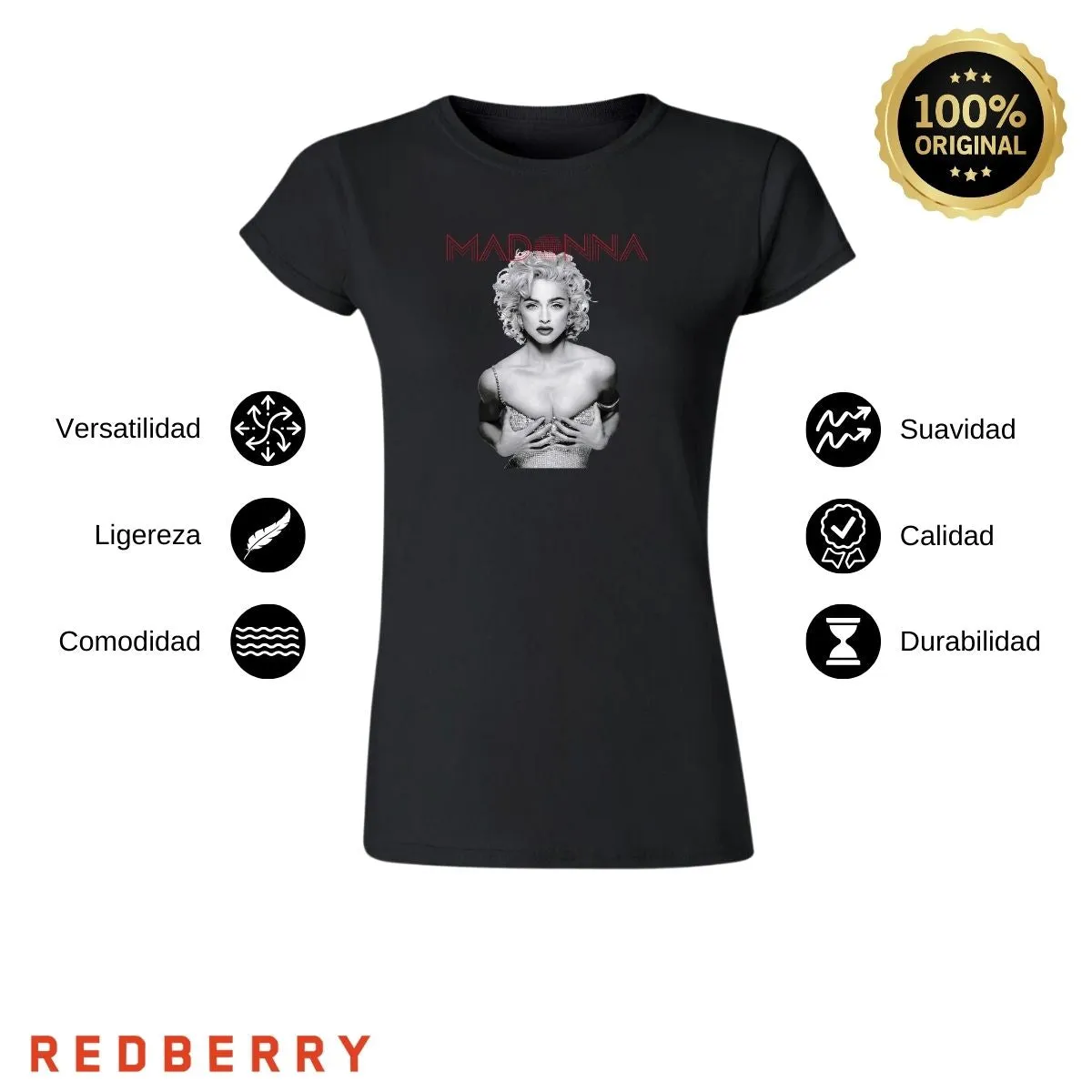 Playera Mujer Madonna