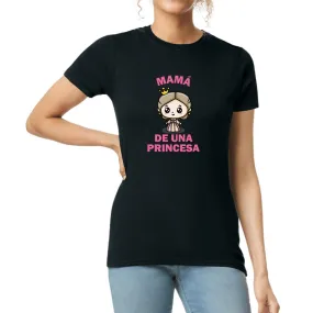 Playera Mujer Mamá de una princesa