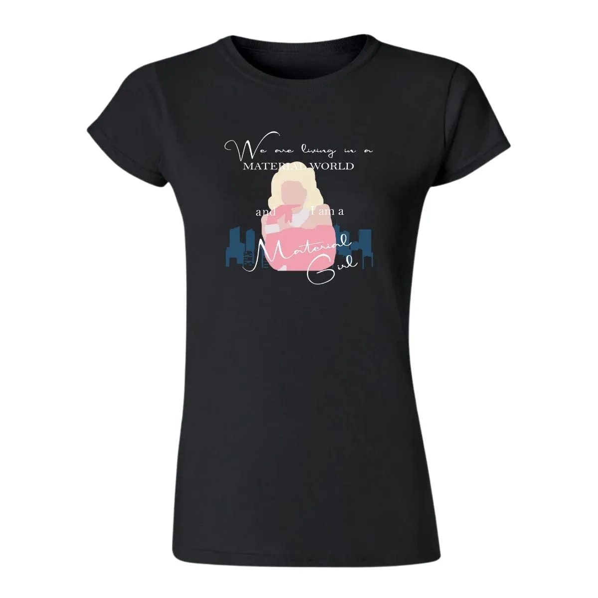 Playera Mujer Material girl