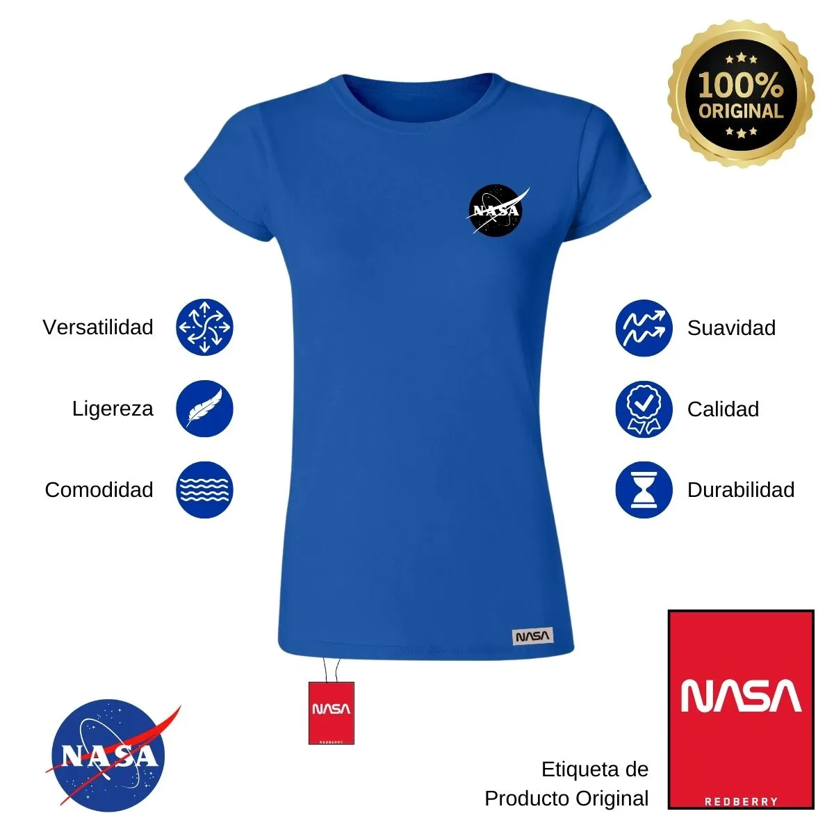 Playera Mujer Nasa Constelación