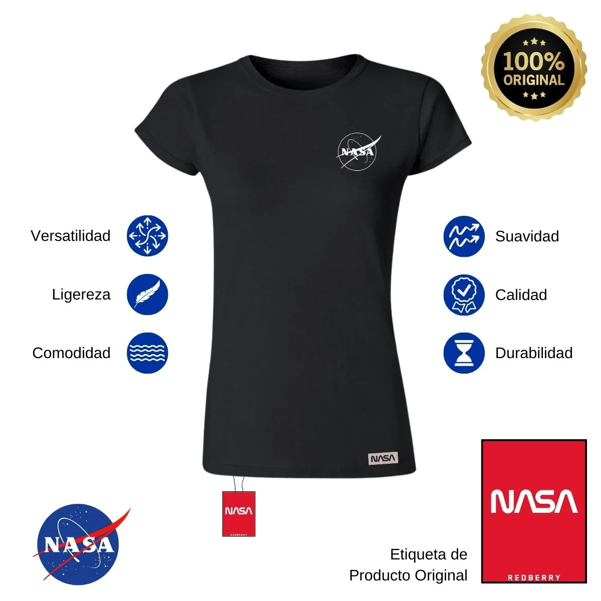 Playera Mujer Nasa Constelación