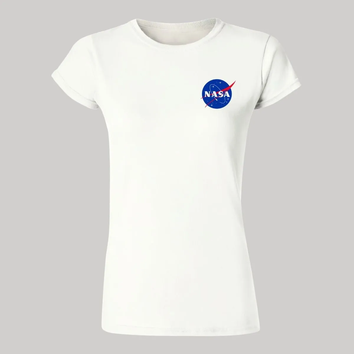 Playera Mujer Nasa Logo Espacial Escudo