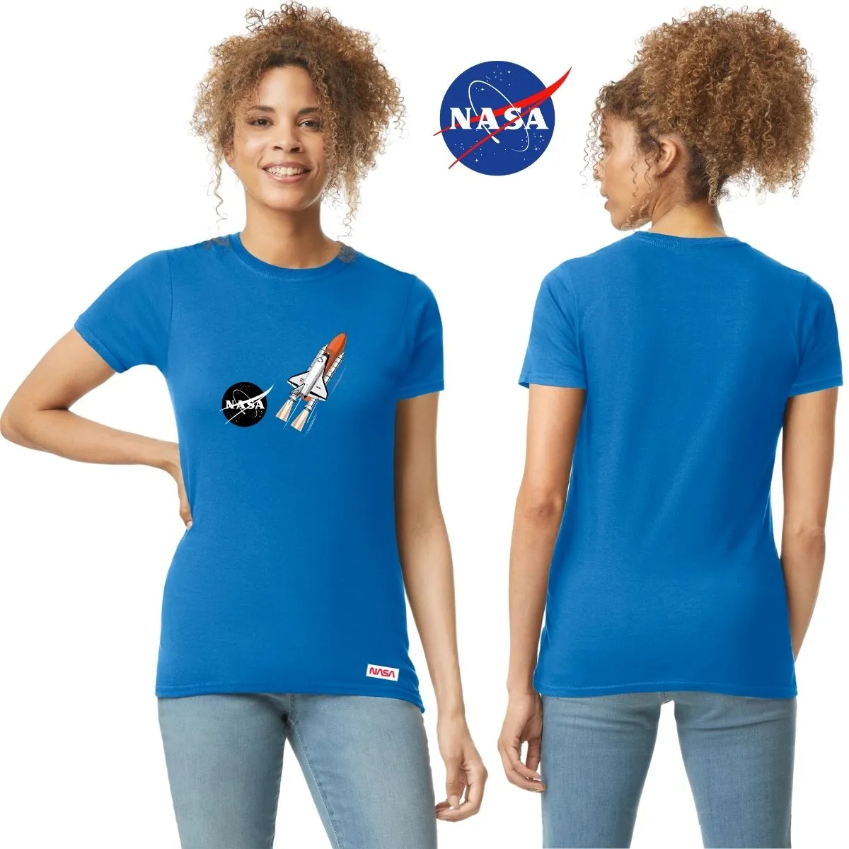 Playera Mujer Nasa Transbordador