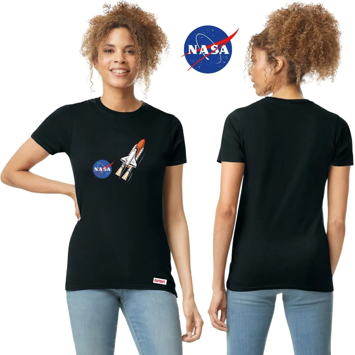 Playera Mujer Nasa Transbordador