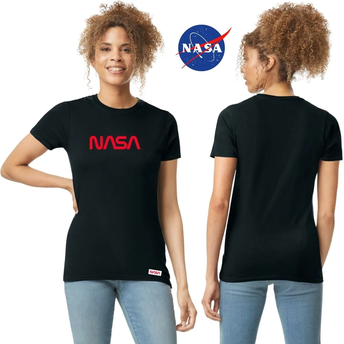 Playera Mujer Nasa Worm Red