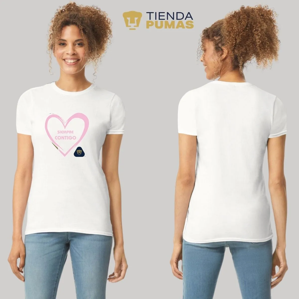 Playera Mujer Pumas UNAM Contigo 2