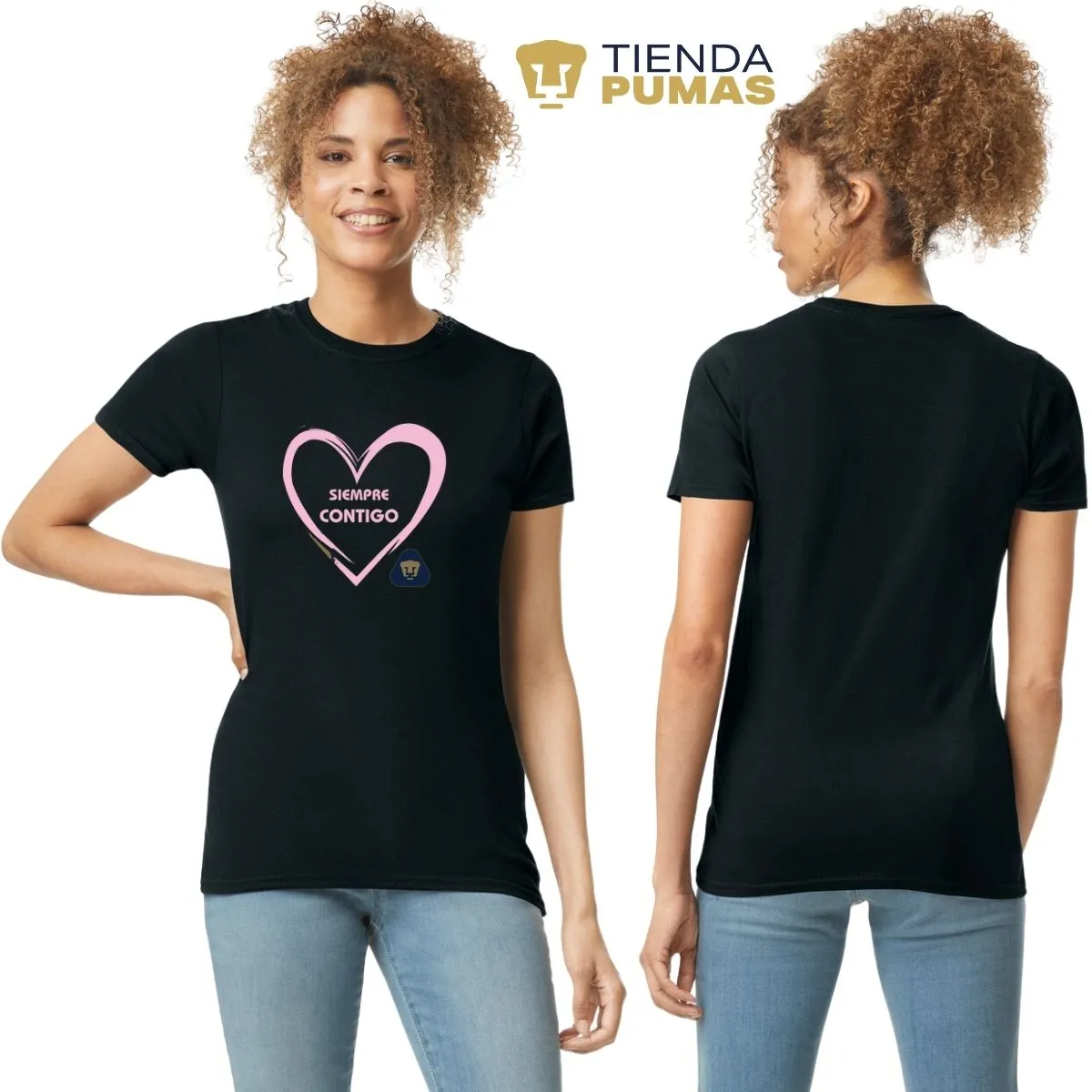 Playera Mujer Pumas UNAM Contigo 2