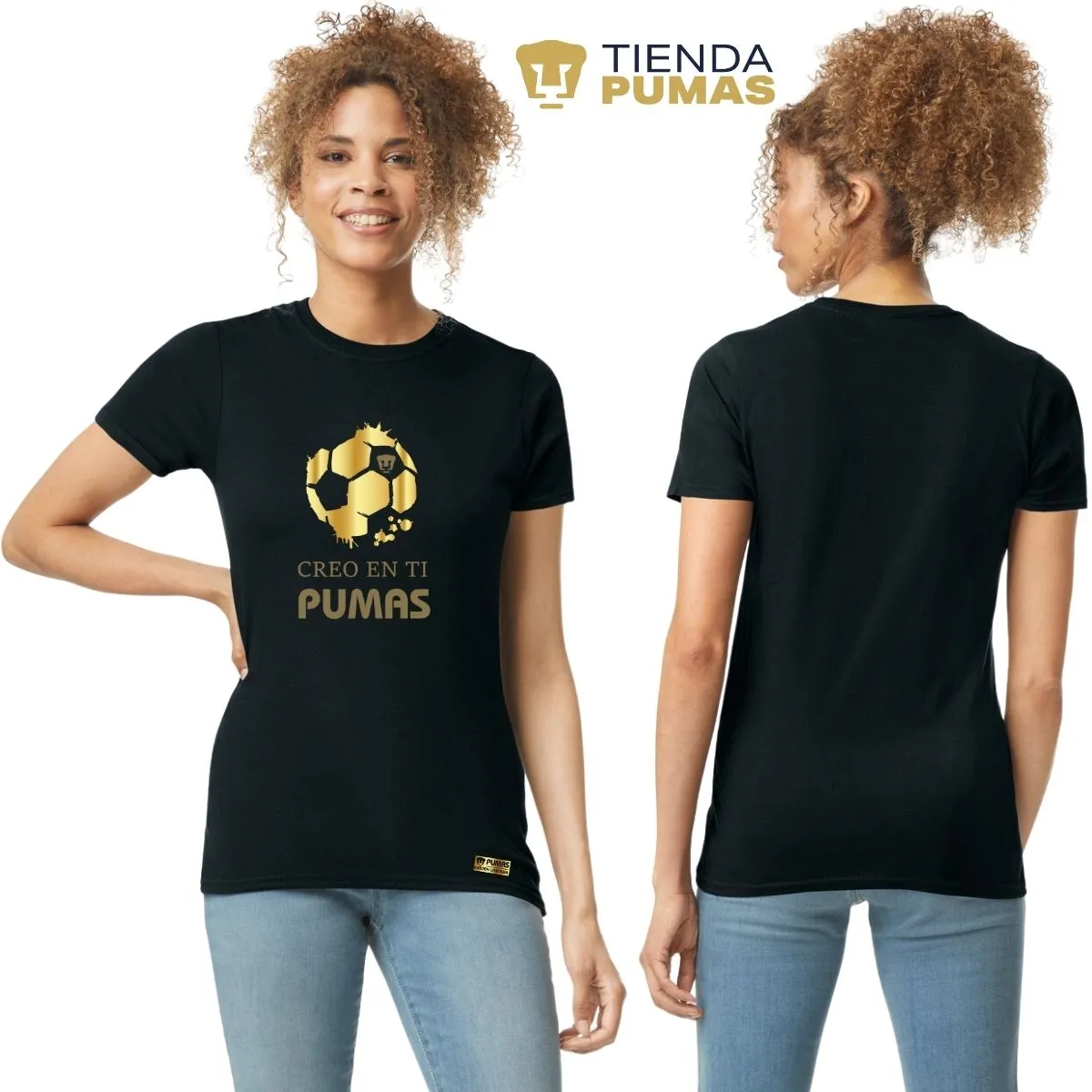 Playera Mujer Pumas UNAM Ed Limitada 2 Creo en ti