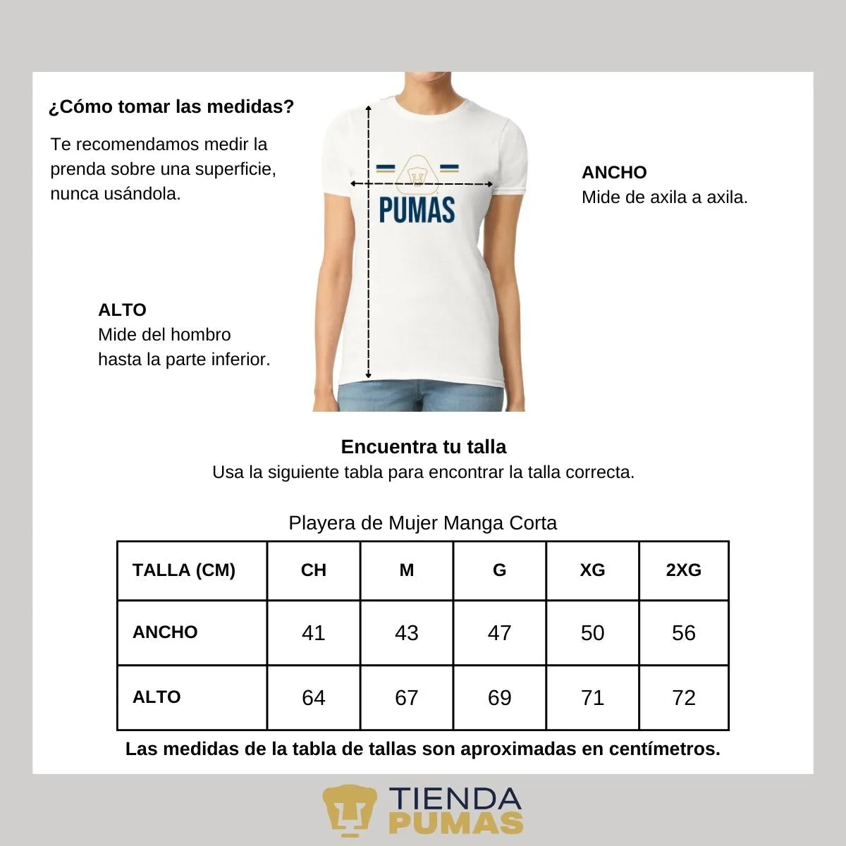 Playera Mujer Pumas UNAM Insignia