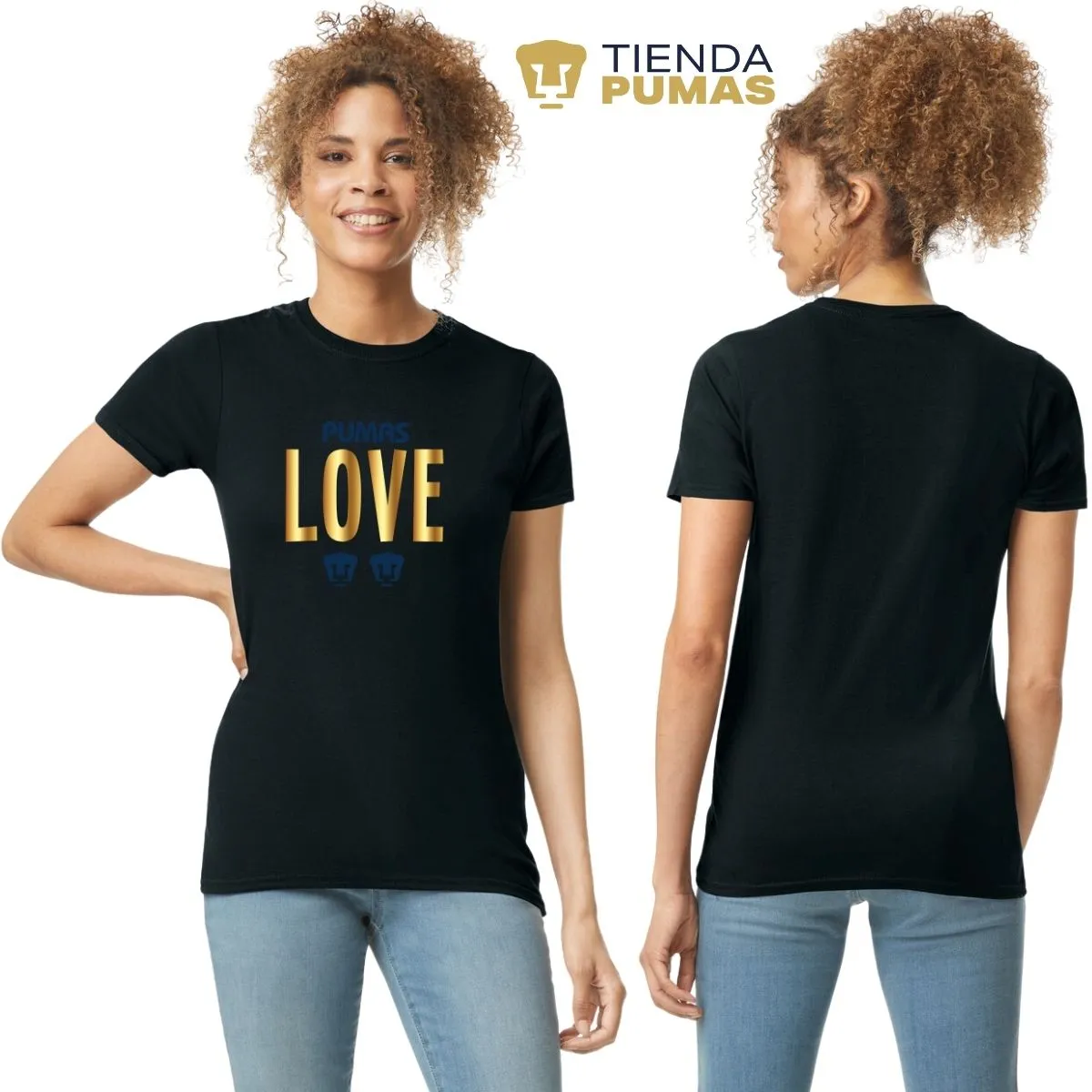 Playera Mujer Pumas UNAM Love