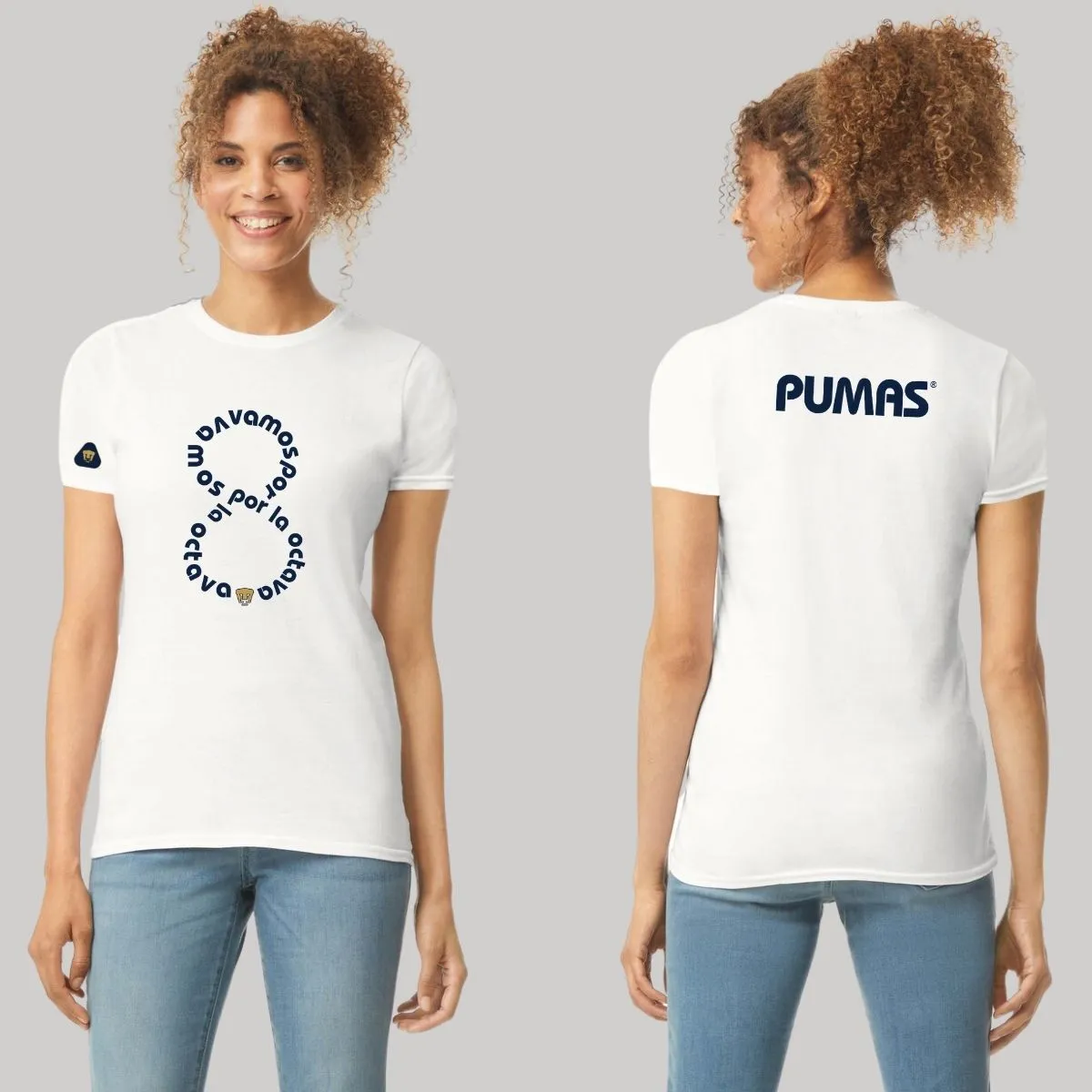 Playera Mujer Pumas UNAM octava