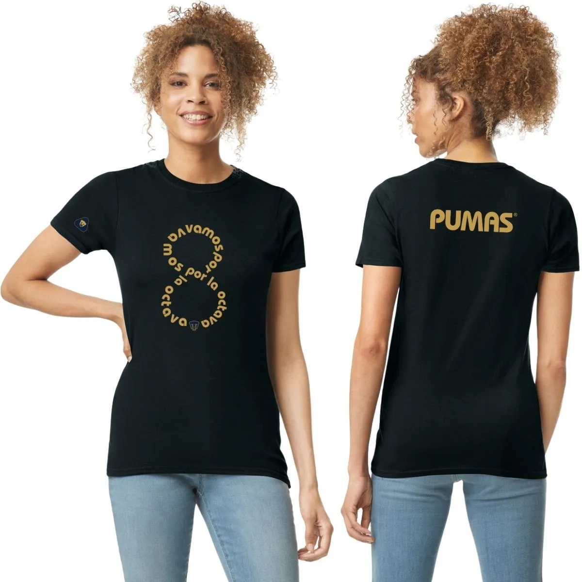 Playera Mujer Pumas UNAM octava