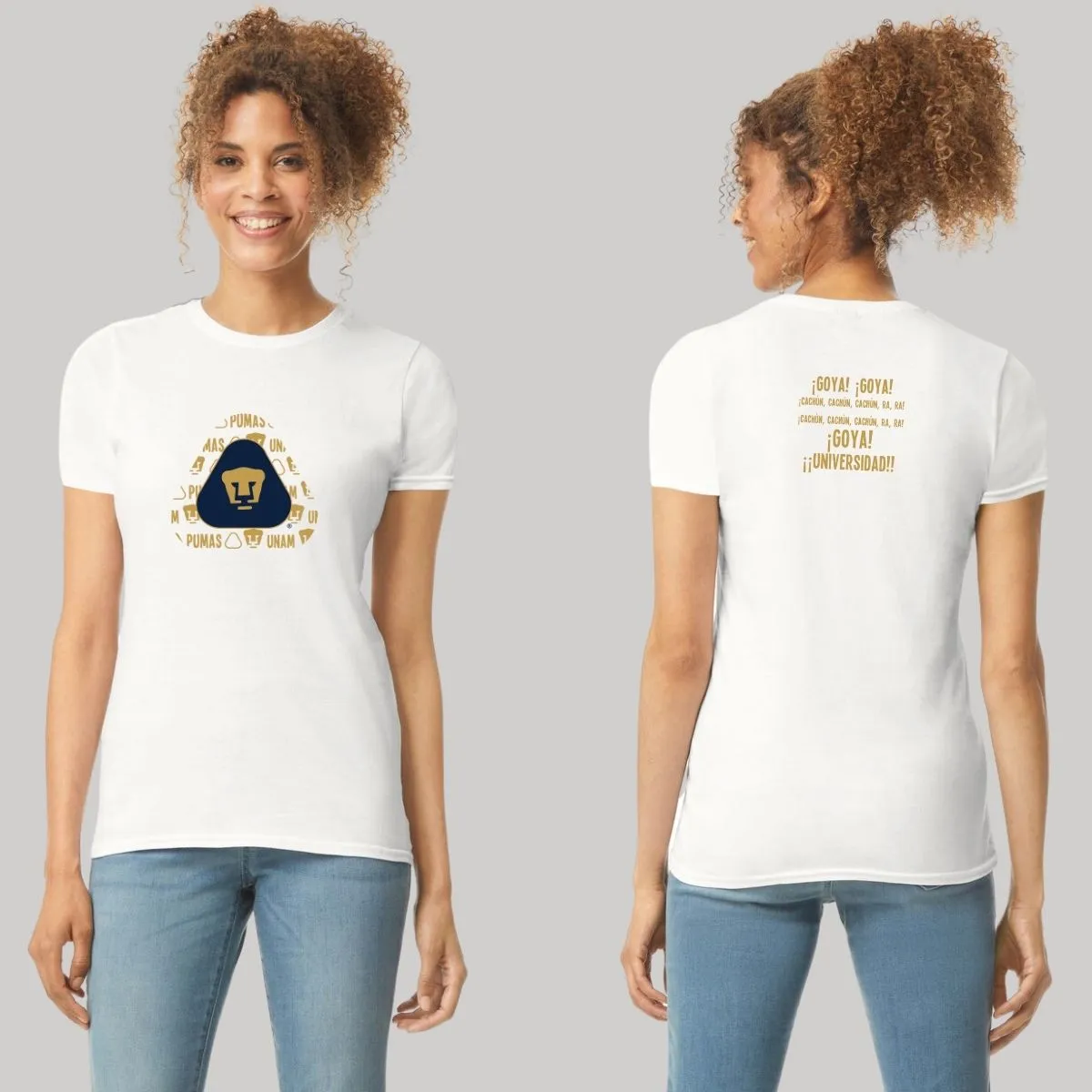 Playera Mujer Pumas UNAM triangular