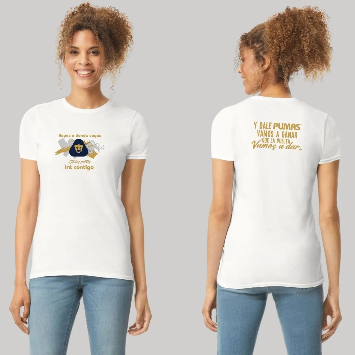 Playera Mujer Pumas UNAM vuelta