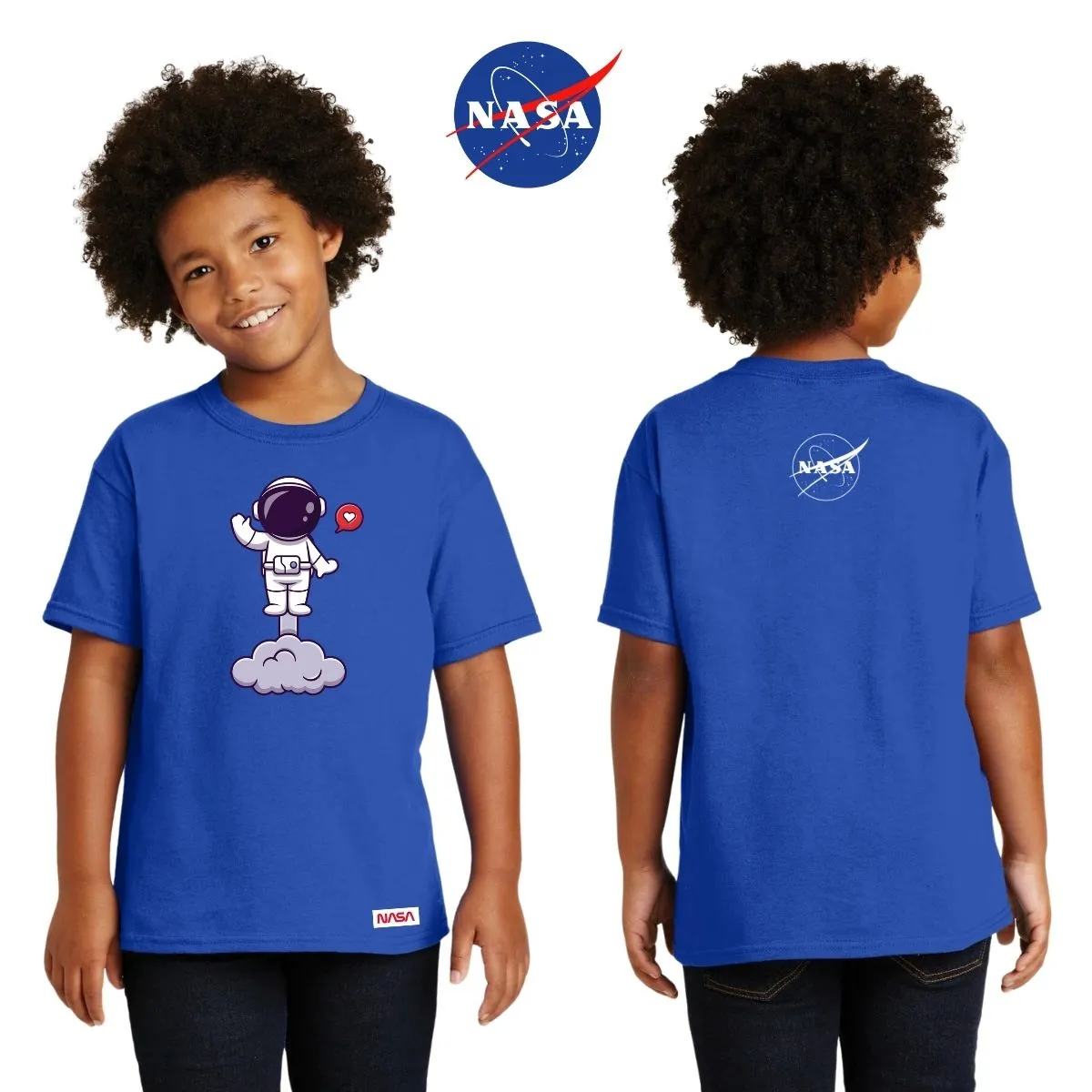 Playera Nios Nasa Nasa Astronauta Volando