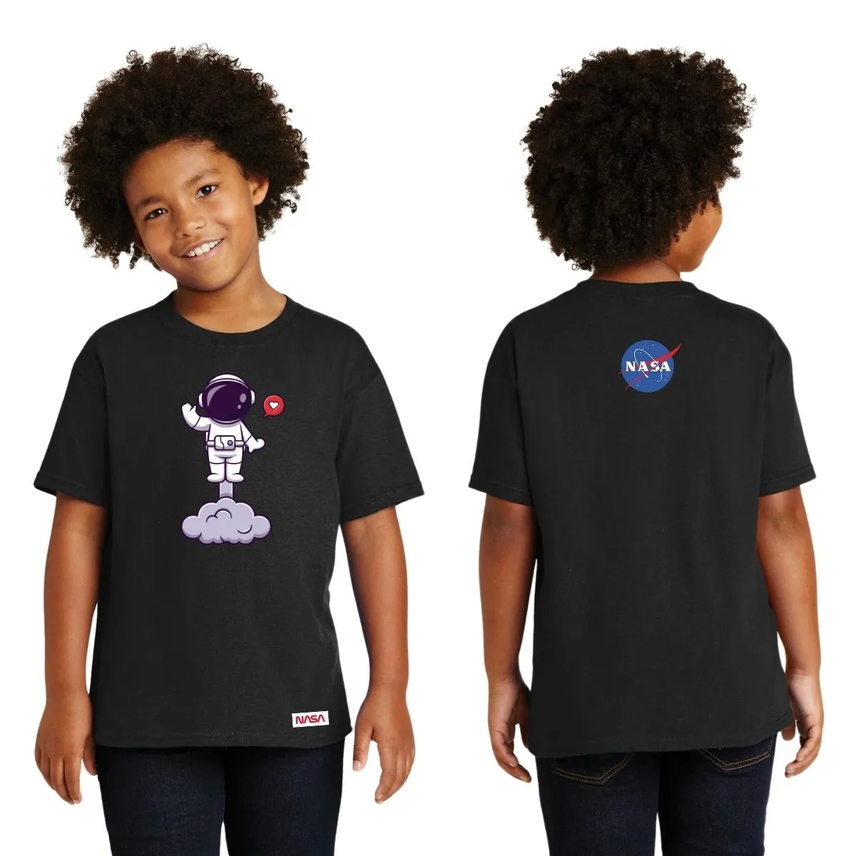 Playera Nios Nasa Nasa Astronauta Volando