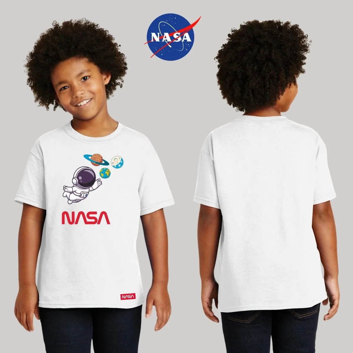 Playera Nios Nasa Nasa Astronauta