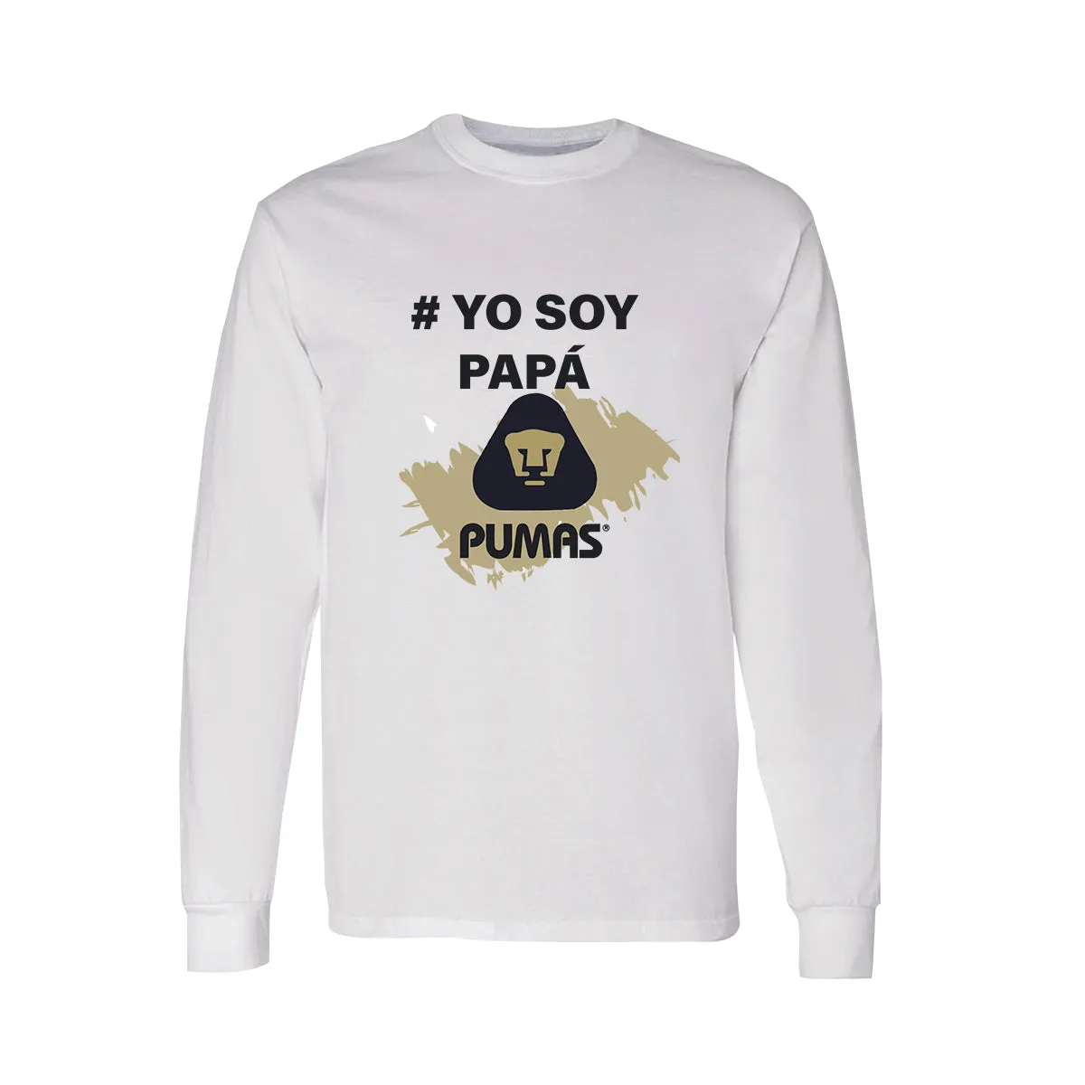 Playera Pumas Hombre M Larga Yo soy papá Pumas OD77436