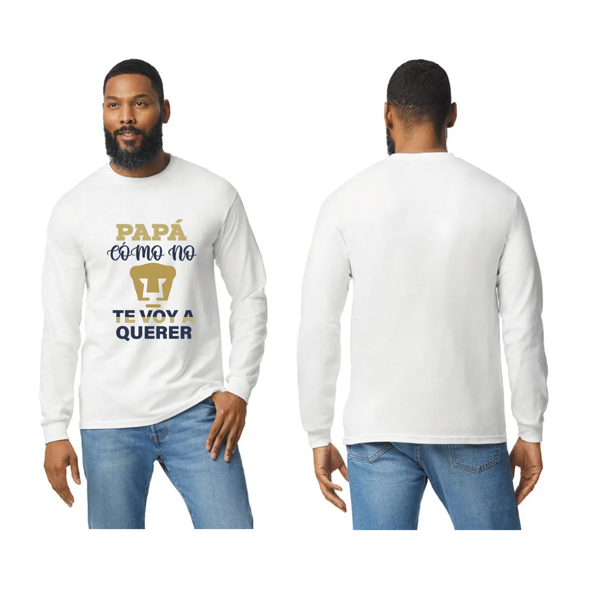 Playera Pumas Hombre Papá Cómo No Te Voy A Querer OD77421