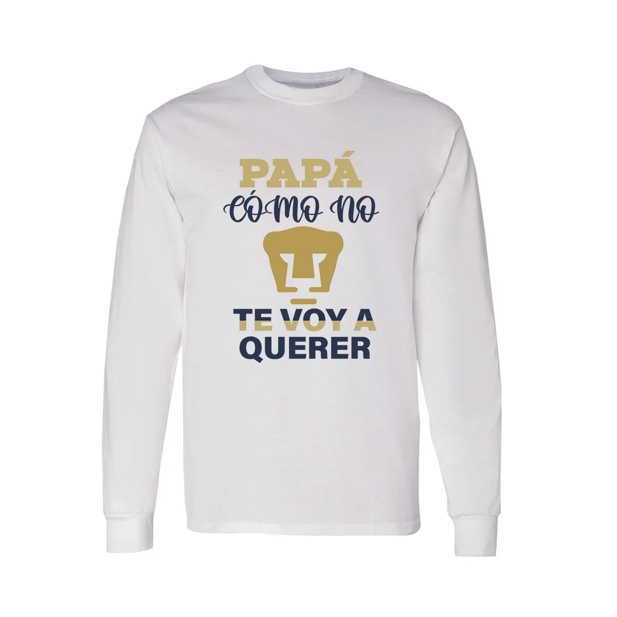 Playera Pumas Hombre Papá Cómo No Te Voy A Querer OD77421