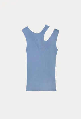 Ribbed Sleeveless Top