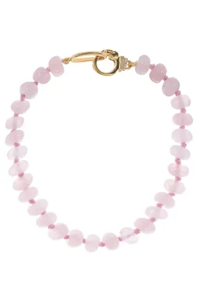 Rose Quartz Beaded Bracelet