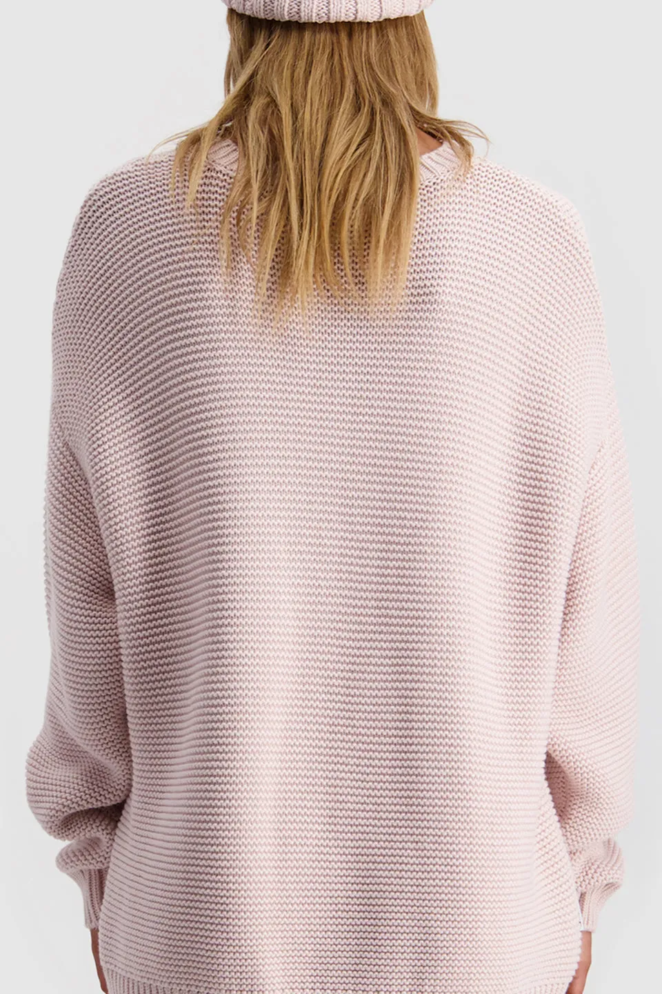 Rush Crew Neck Pink Sweater