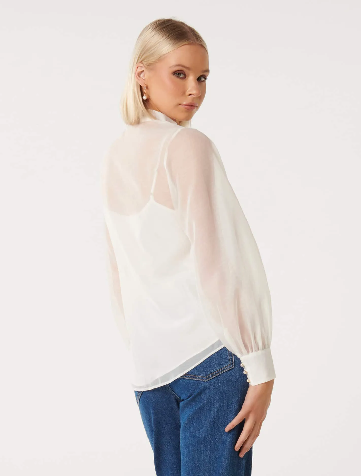 Sasha Organza Blouse