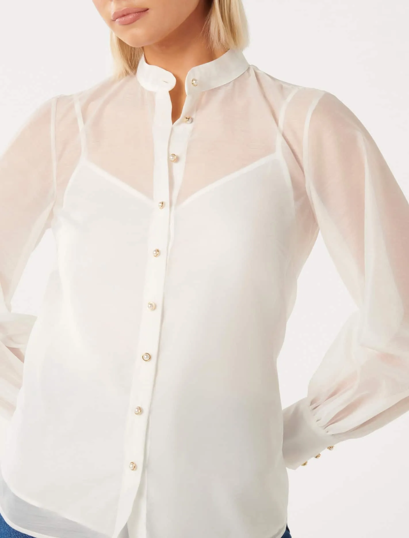 Sasha Organza Blouse