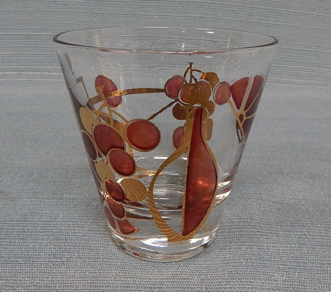 Set of 4 MCM Gay Fad Cordial Glasses - Mint Condition