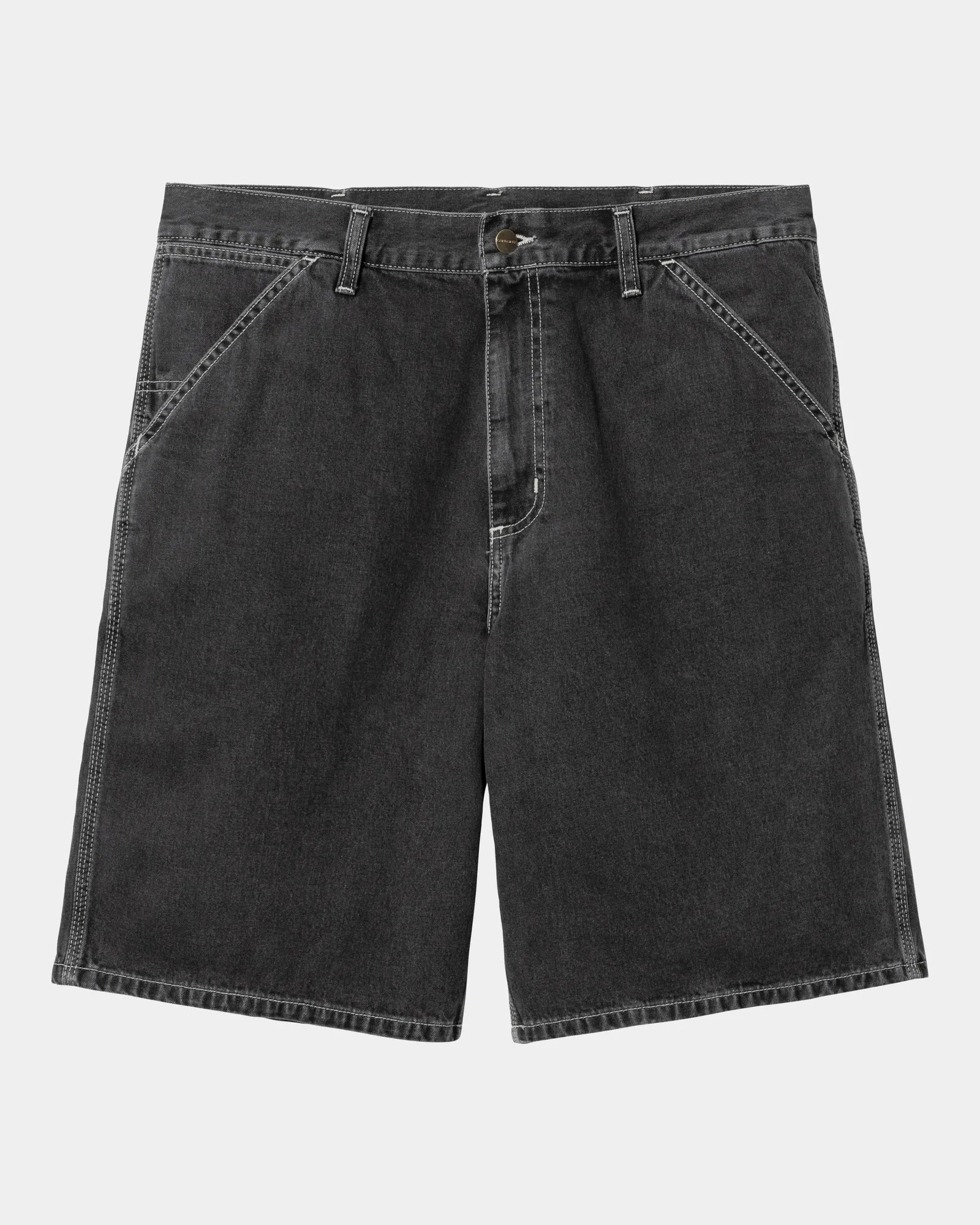 Simple Short - Denim | Black (heavy stone wash)