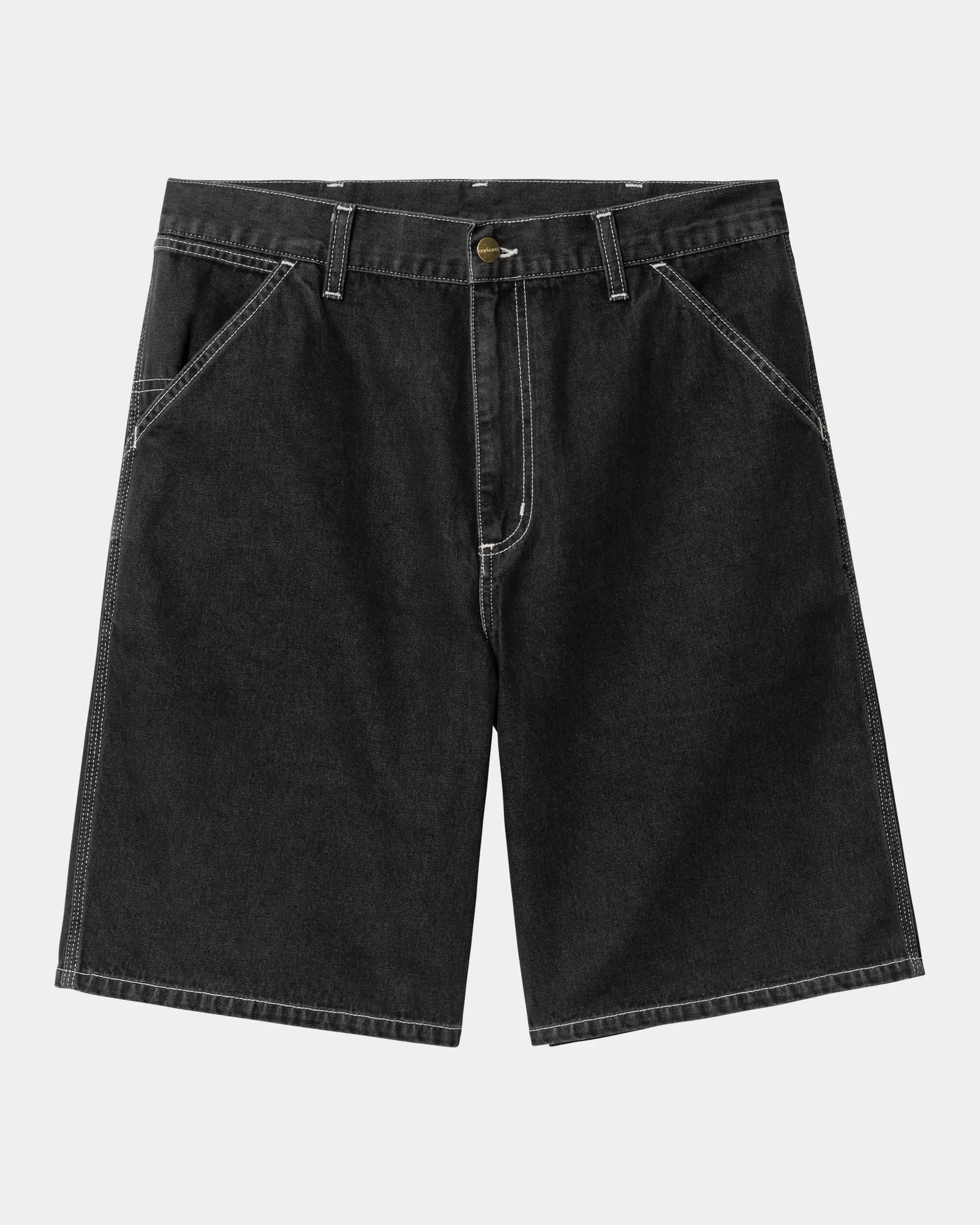 Simple Short - Denim | Black (stone washed)