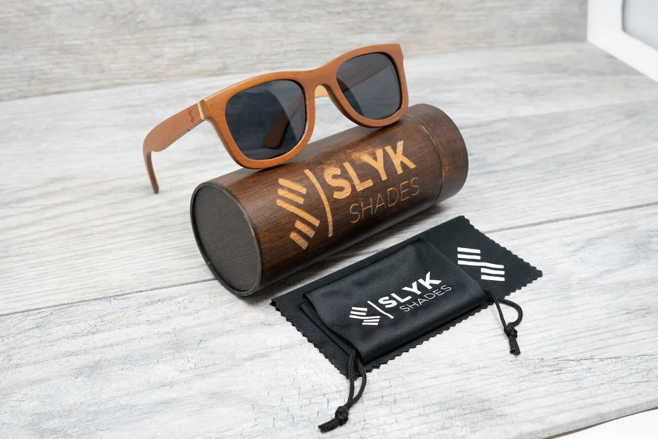 SLYK Shades - Wooden Sunglasses Many Styles & Prices